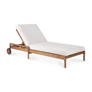 Lehátko Jack outdoor teak - off white