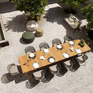 Stôl Vis à vis outdoor teak