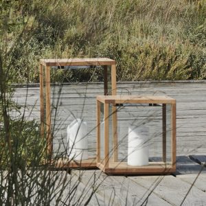 Svietnik vysoký outdoor teak