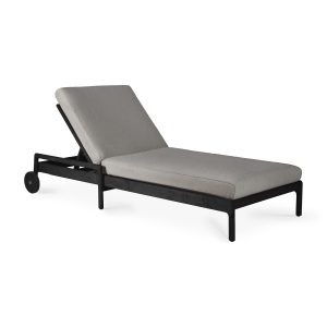 Lehátko Jack outdoor čierny teak - mocha