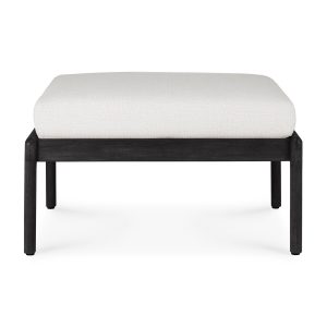Taburetka Jack outdoor black teak - off white